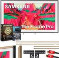 Samsung 75ft The Frame Pro LS03FW 4K Neo QLED TV Bundle - Artful 4K TV