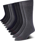 Tommy Hilfiger Men's Comfort Crew Socks with Stretch Fit