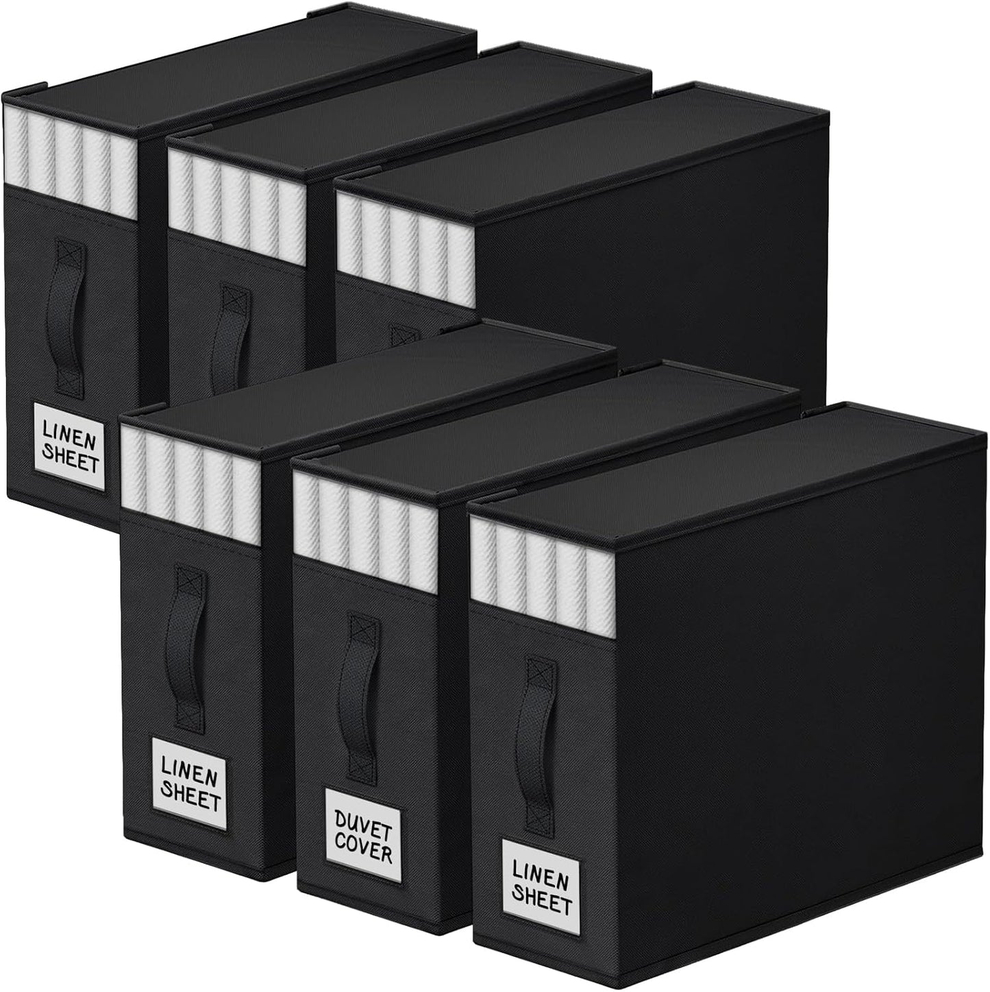 6 Pack Bed Sheet Organizers for Smart Storage Solutions