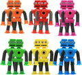 Shape Changing Robot Toy Suction Cup Pop Tubes Fidget Pack - Sensory