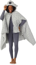 Sherpa-Lined Blanket Hoodie for Women