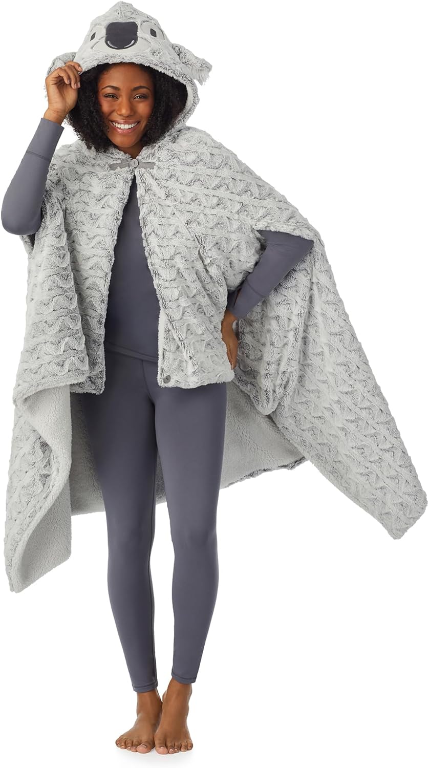 Sherpa-Lined Blanket Hoodie for Women