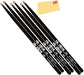 Vic Firth 5A American Classic Drum Sticks Black - 3 Pairs Bundle