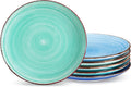vancasso Bonita Salad Plates Set of 6, 8.5 inch Ceramic Dishes