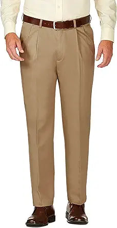 Haggar Men's Work to Weekend Classic Fit Pleat Pants Review