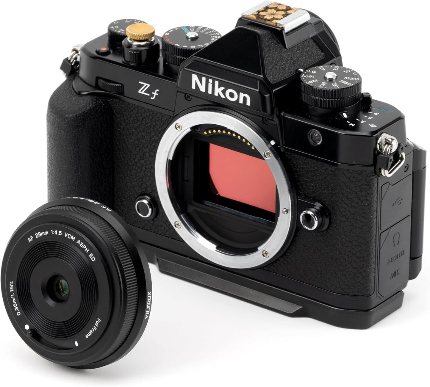 VILTROX 28mm f4.5 Pancake Lens for Nikon Z - Ultra-Thin Design