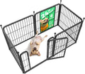 FXW Rollick Unleashed Dog Playpen 24 in 6 Panels - Portable Pet Pen