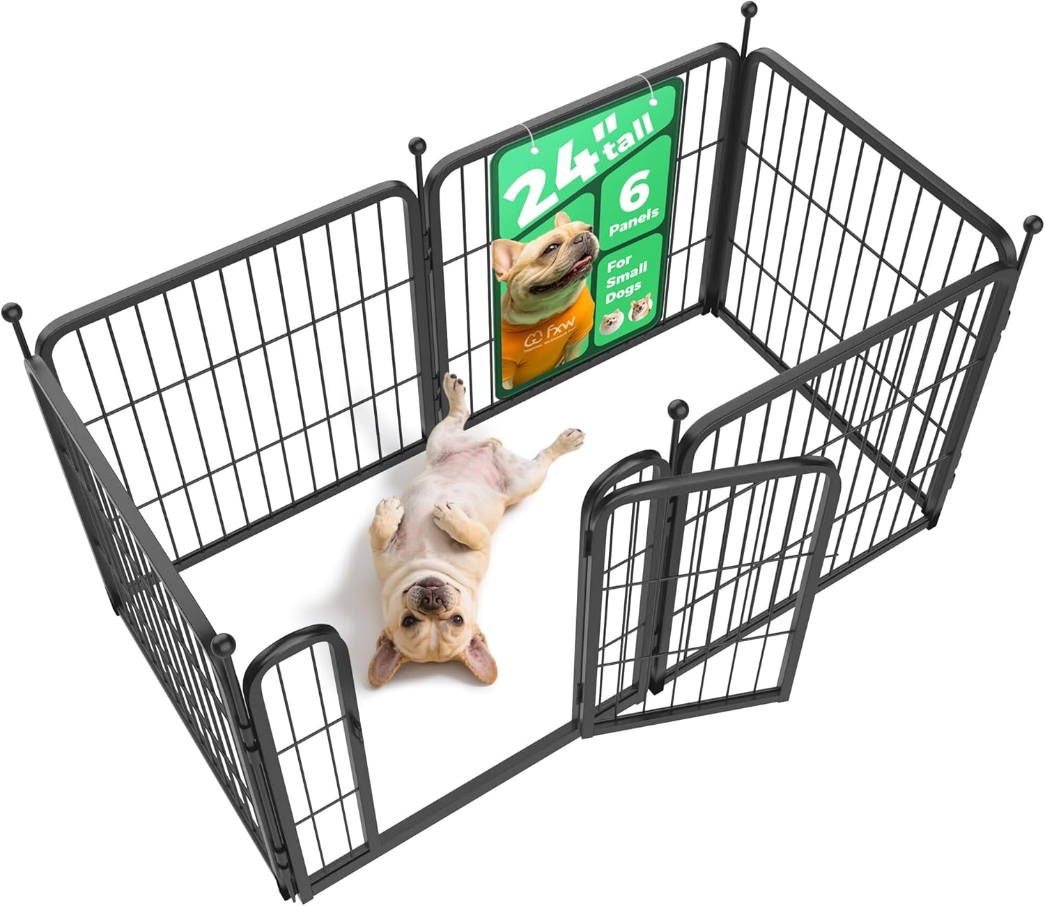 FXW Rollick Unleashed Dog Playpen for Indoor and Outdoor Use