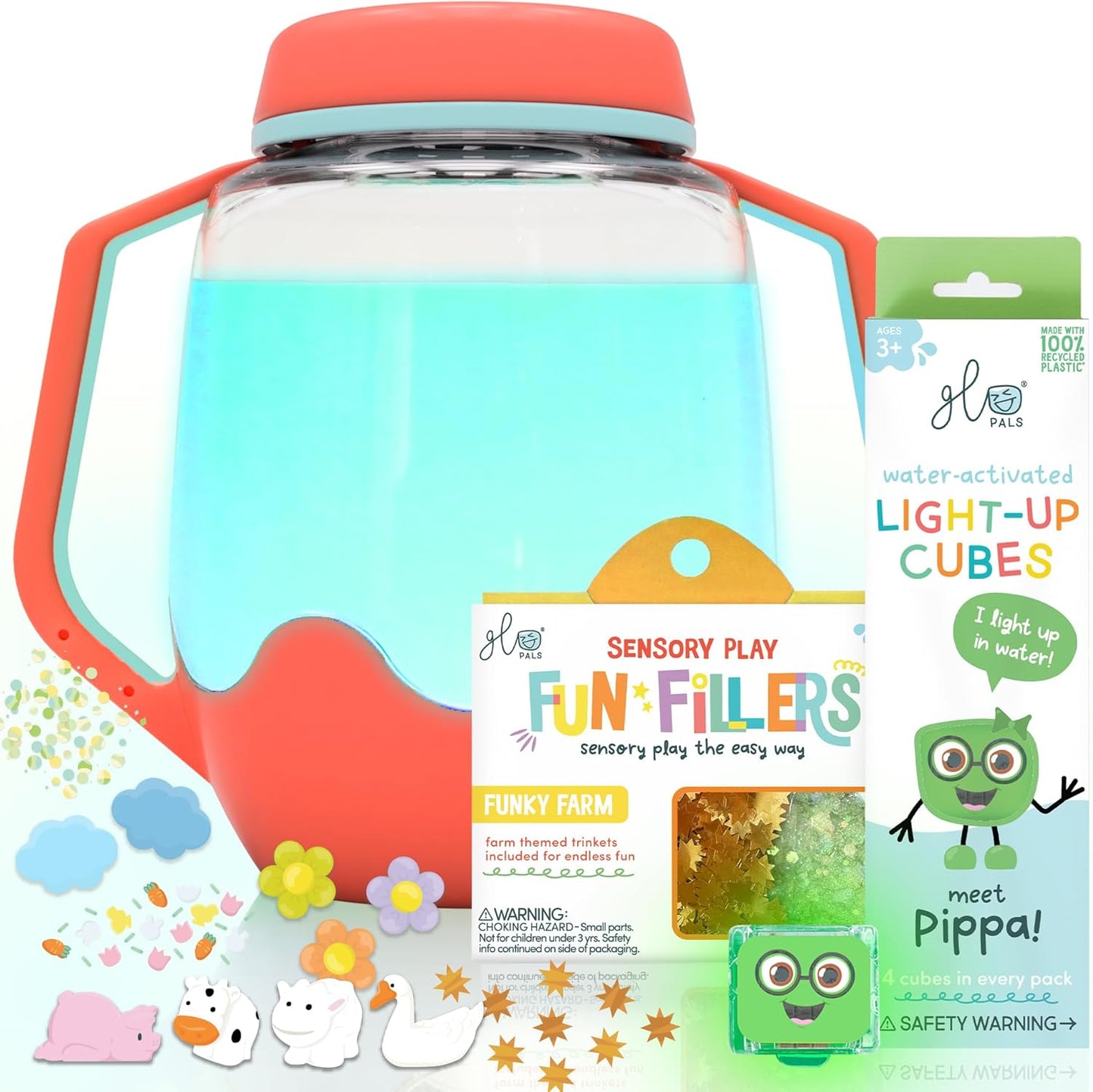 Glo Pals Sensory Play Pack Bundle for Creative Learning Fun