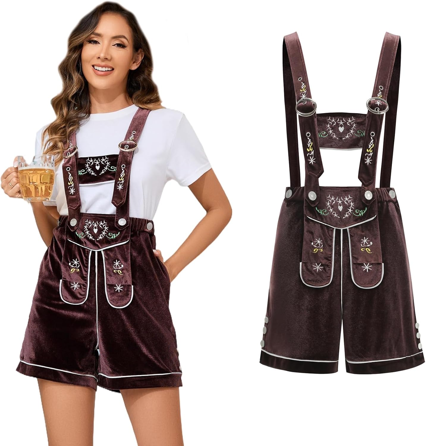 Oktoberfest Lederhosen Outfit for Women - Perfect Festival Costume