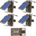 Stealth Cam Lithium Solar Power Panel 4-Pack Bundle - Reliable Trail