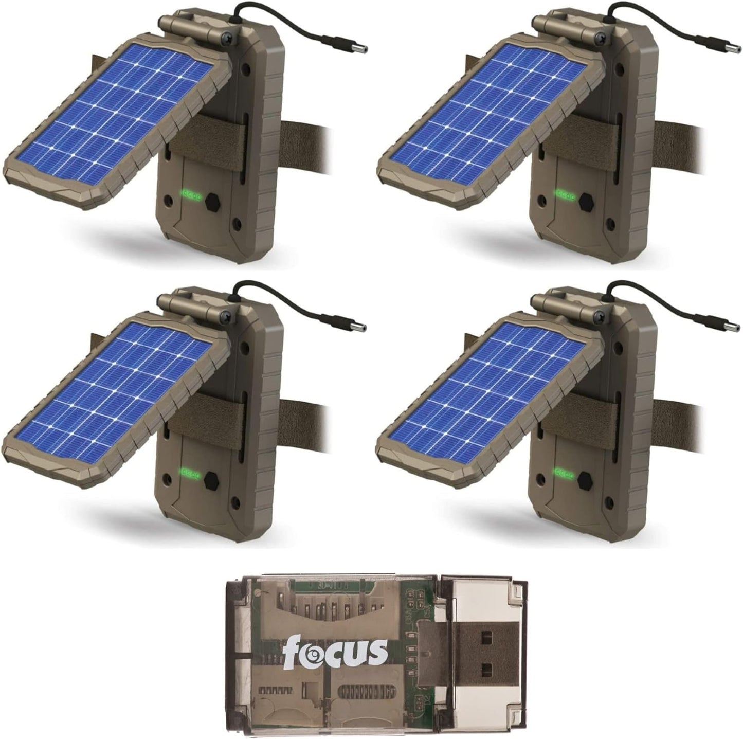 Stealth Cam Lithium Solar Power Panel Bundle for Ultimate Power
