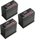 Kastar 3-Pack BP-980GPRO Battery 7.4V 8700mAh - Long Run Time