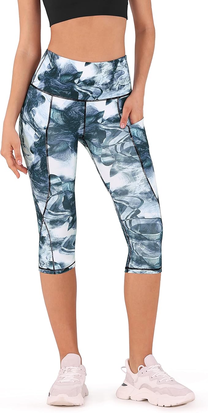 ODODOS Women's High Waisted Yoga Capris with Pockets Review