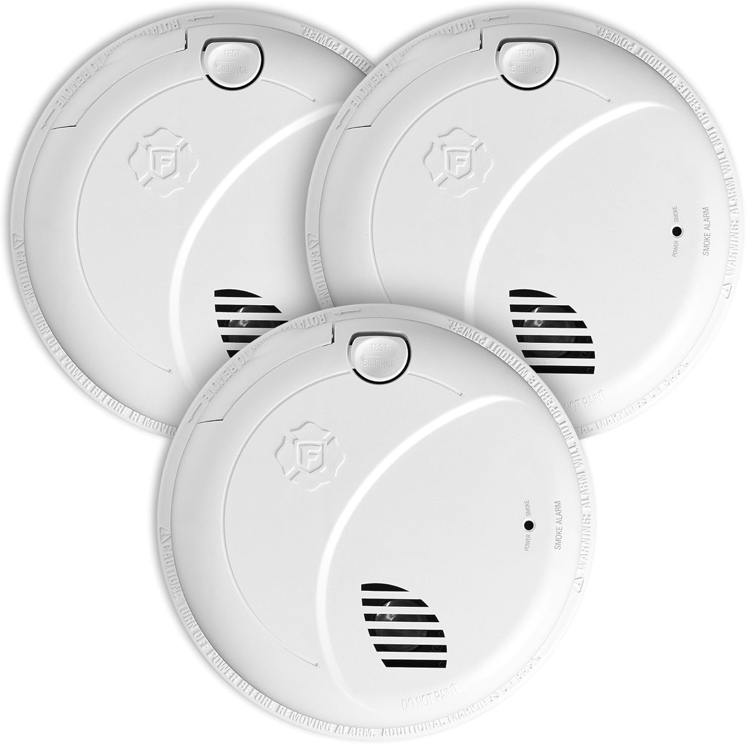 First Alert Interconnect Hardwire Smoke Alarm with Voice Alerts
