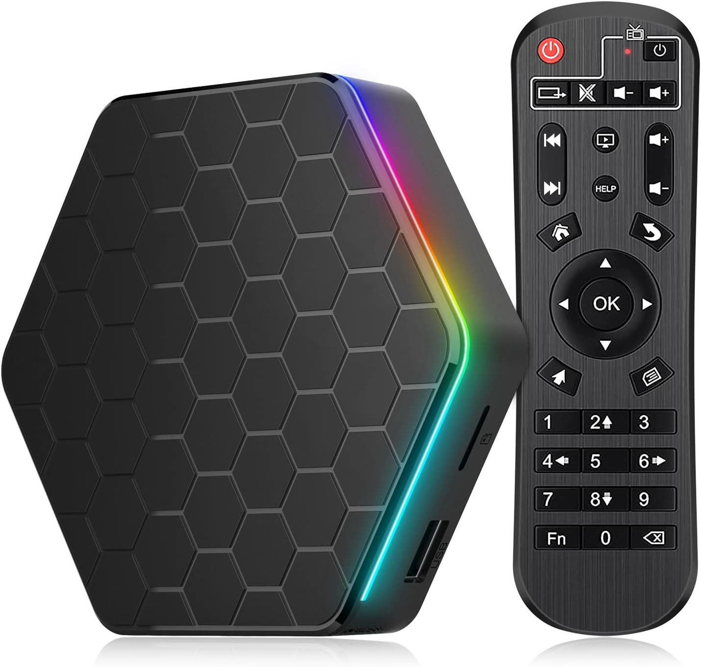 6k/3D HD Android TV Box, Quadcore H618: Fast, Fluent Streaming