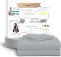 Organic Cotton King Sheet Set - Crisp Cooling Percale