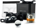 Clear Ice Ball Maker 2.4 in Spheres - Premium Handheld Mold