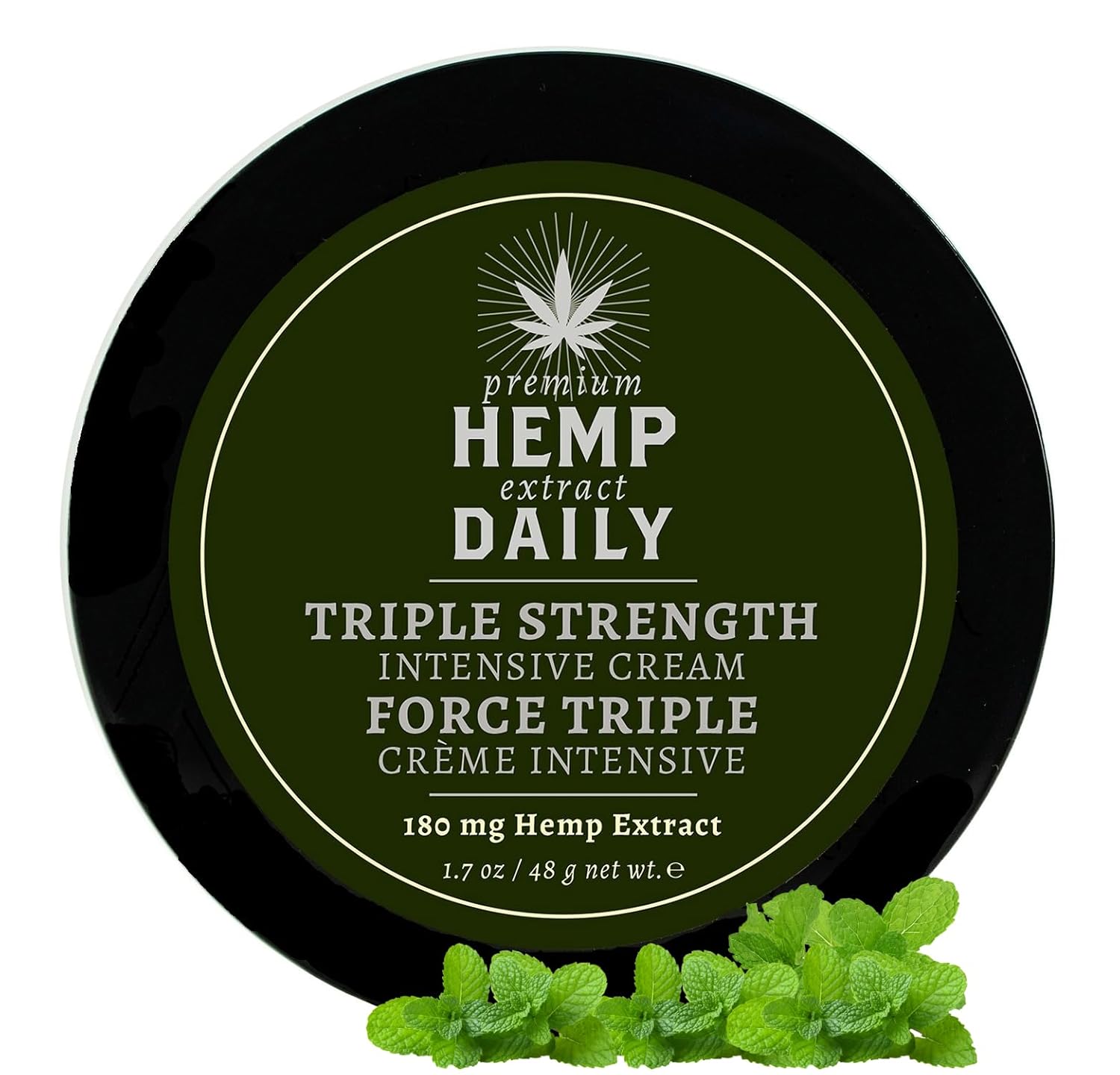 Premium Hemp Extract Daily Intensive Cream by Earthly Body