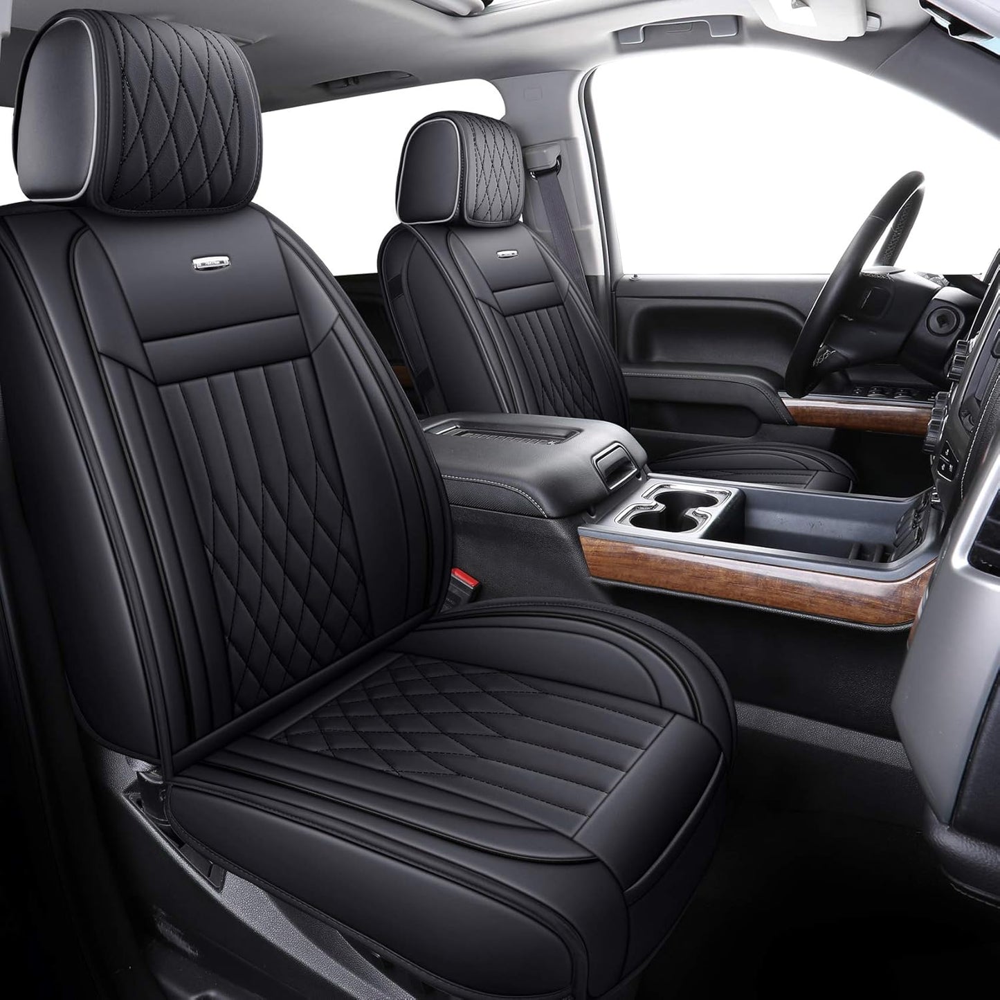 Aierxuan Chevrolet Silverado GMC Sierra Waterproof Seat Covers