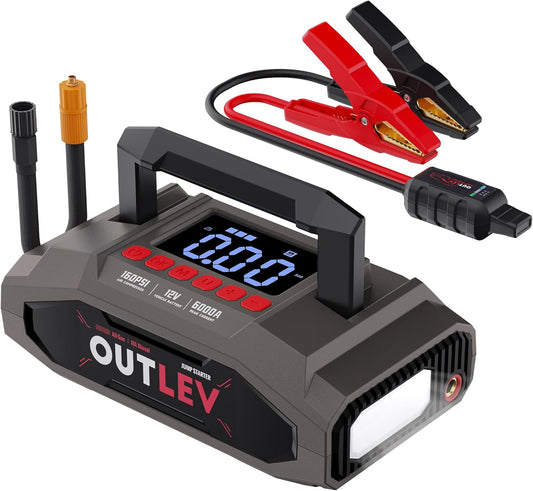 6000A Jump Starter: Portable Power for All Engines!