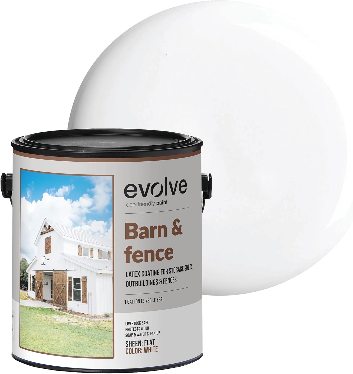 EVOLVE Barn & Fence Swift Shield Paint for Outdoor Structures