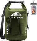 HEETA Dry Bag Waterproof 5L-40L Roll Top Backpack - Lightweight