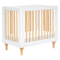 Babyletto Lolly 4-in-1 Mini Crib Convertible to Toddler Bed - Compact