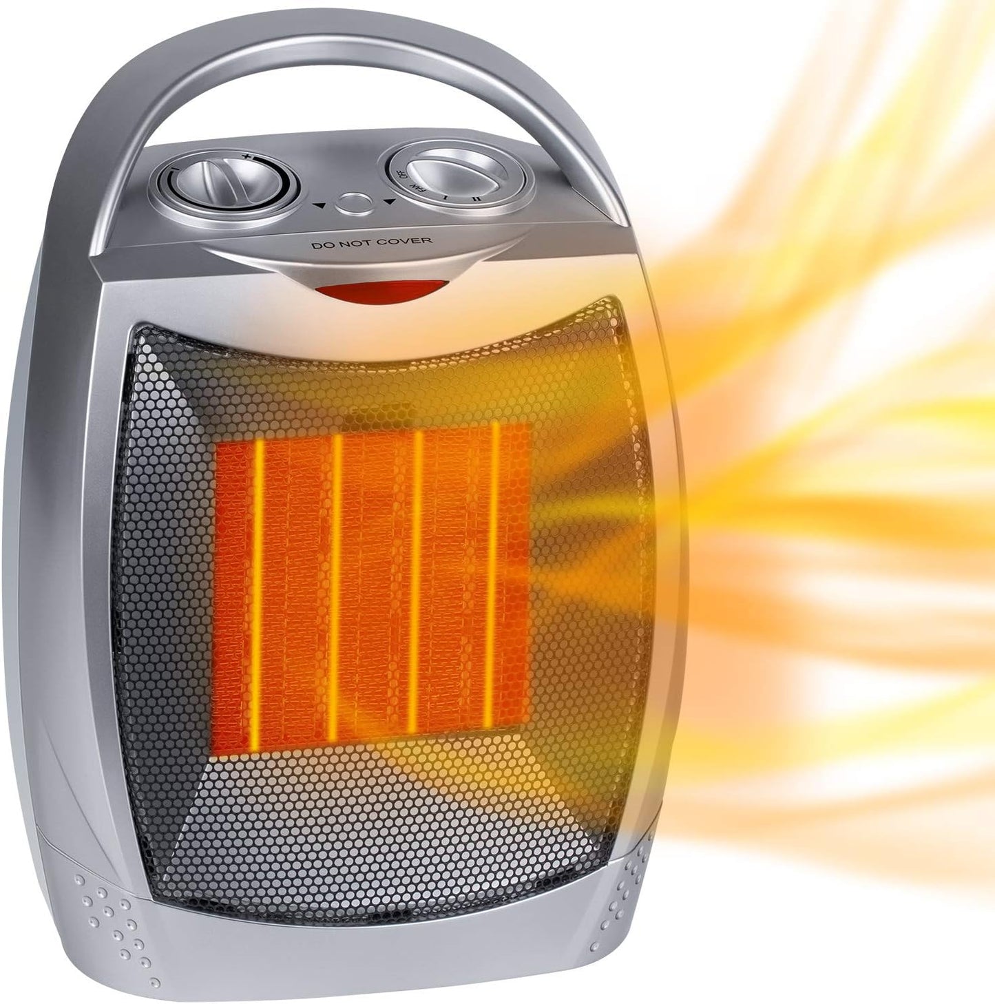Stay Cozy Anywhere: 1500W Portable Heater - Brightown