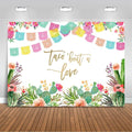 Taco Bout Love Backdrop Mexican Fiesta Bridal Shower Photo Background
