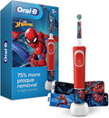 Oral-B Kids Electric Toothbrush Featuring Marvel's Spiderman - Gentle