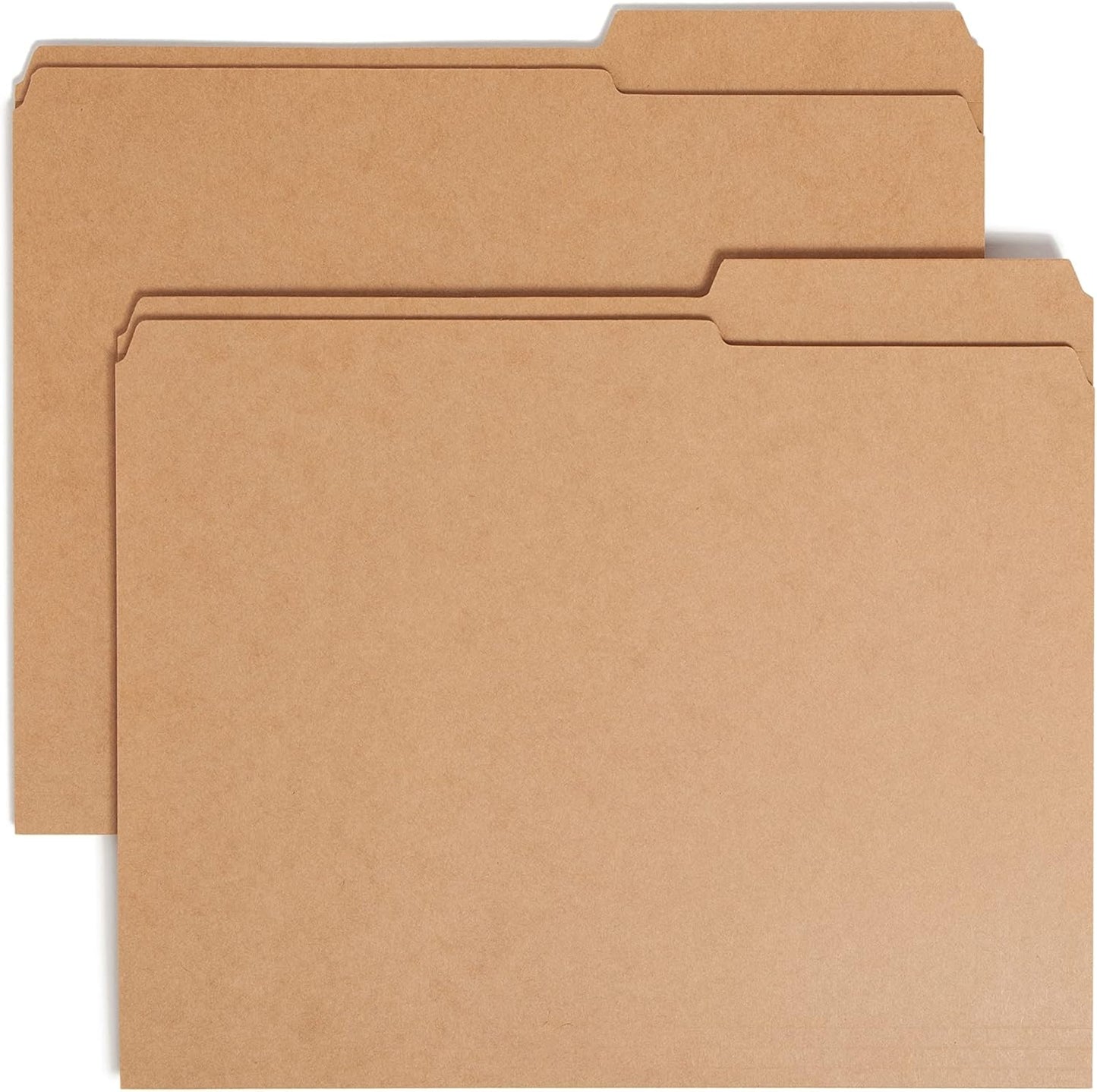 Smead File Folder Reinforced 2/5-Cut Tab for Durability