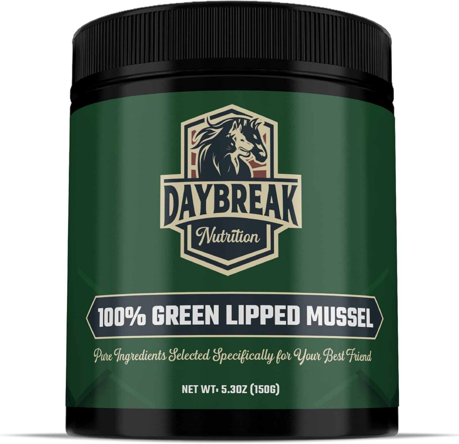 Pure Green Lipped Mussel Powder for Dogs and Cats - Joint Support