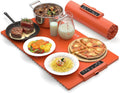 Electric Food Warming Mat Orange - Rapid Full-Surface Heating Pad