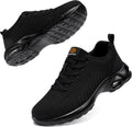 Steel Toe Shoes for Women - Lightweight Safety Work Sneakers