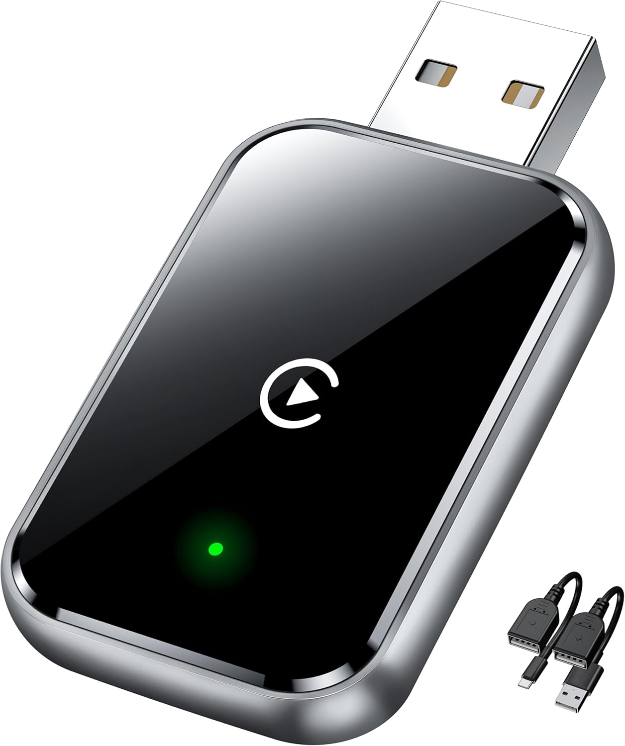 Plug & Play Wireless CarPlay Adapter - No Latency, iOS 10+, REYTID