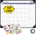 Large Desk Calendar 2025-2026 17 x 22 in Wall or Desk Pad - 18 Months