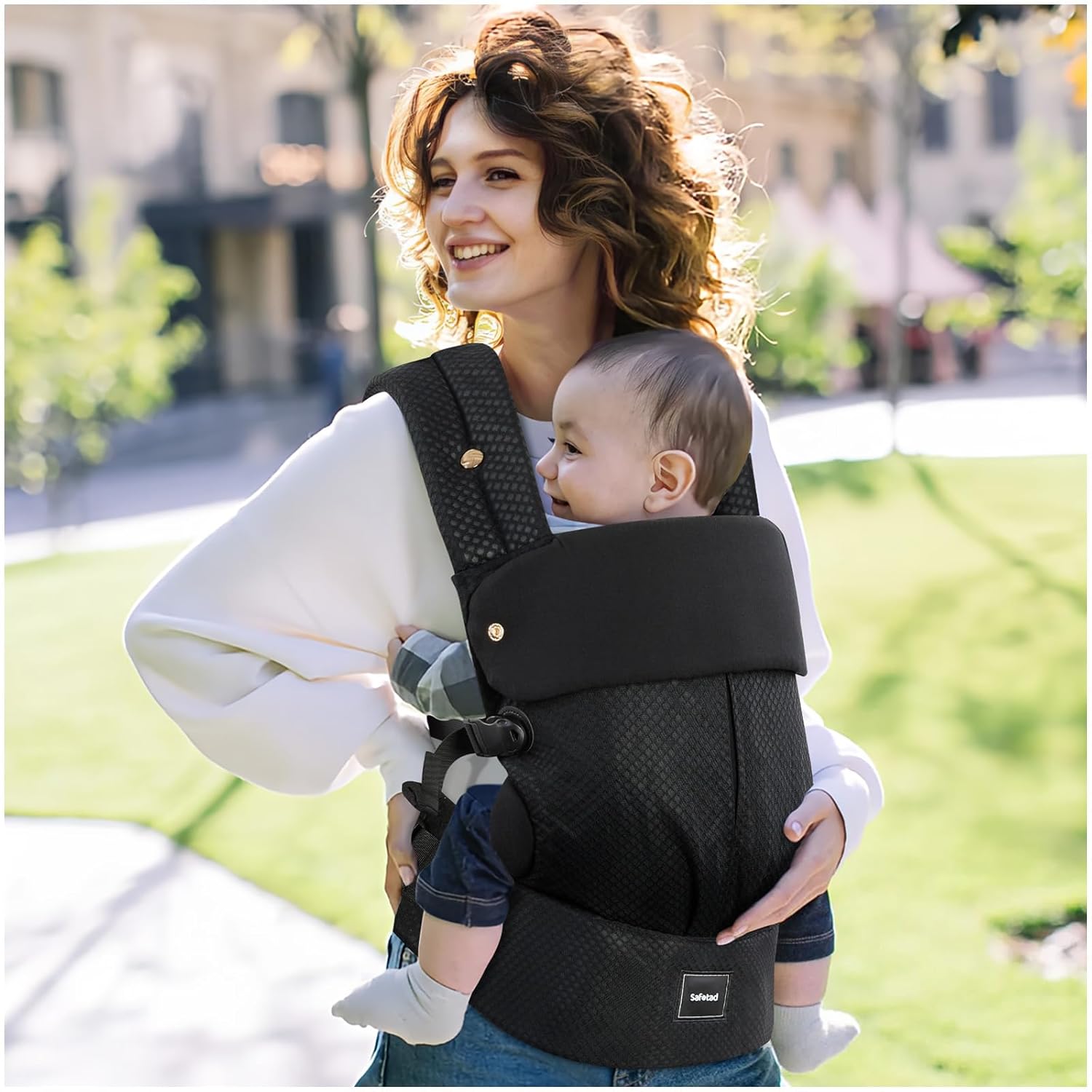 Lumbar Support Baby Carrier for Comfortable Bonding