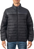Mens Puffer Jacket Down Alternate Insulated Coat - Warm, Packable