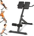 Roman Chair Hyperextension Bench - Foldable SculptTrainer for Core