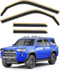 in-Channel Rain Guards for Toyota 4Runner 2010-2024 - Sleek Vent