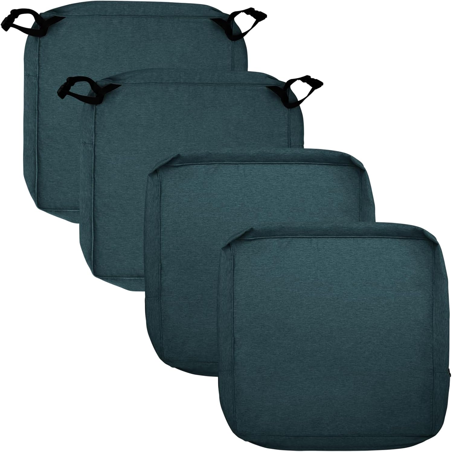 Easy-Going Patio Cushion Covers for Outdoor Furniture 24x24x4 in