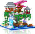 Cherry Blossom Pond Building Set 3320 Pcs - Detailed