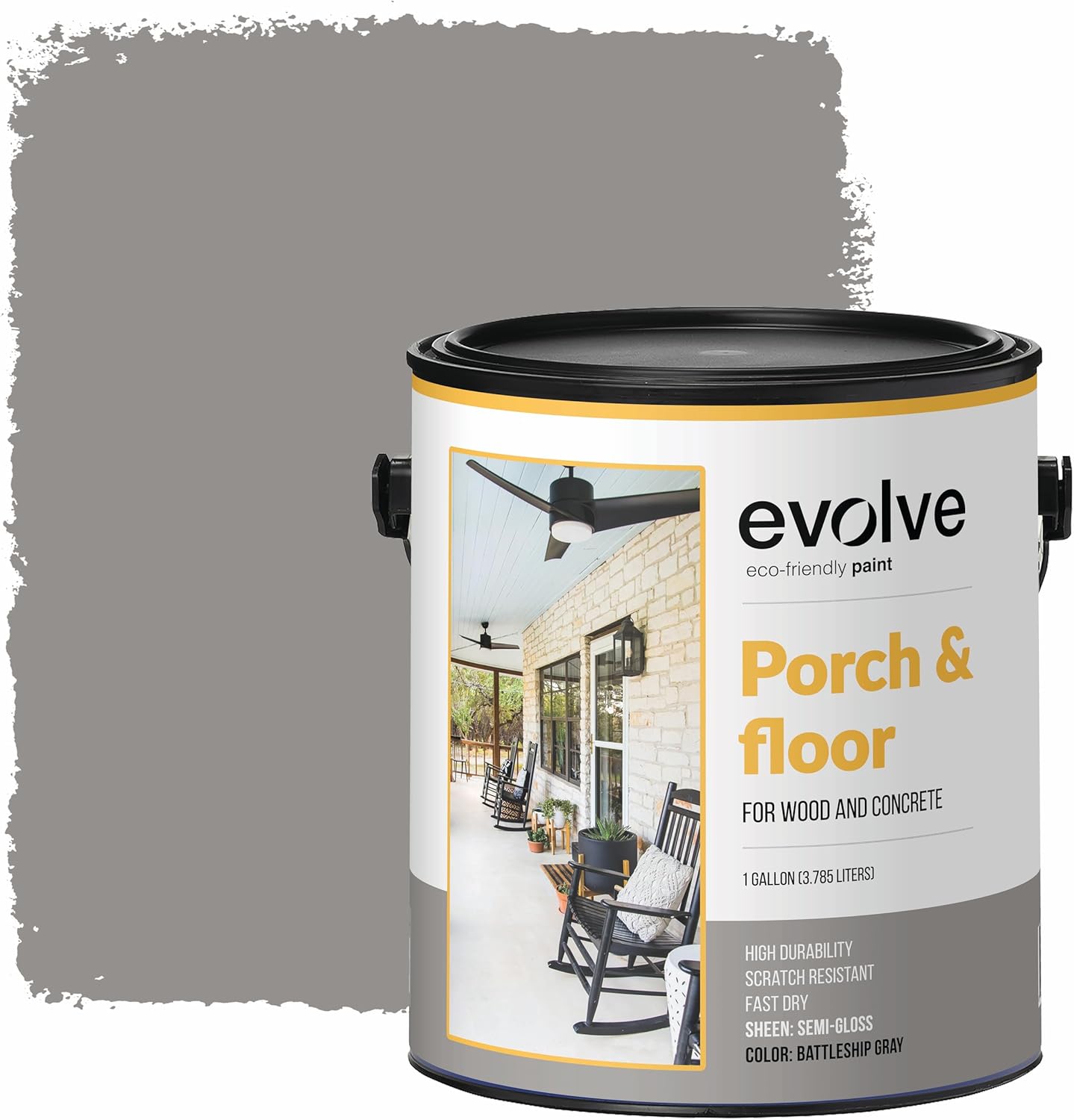Evolve Porch & Floor Paint: Durable, Fast-Dry, Scratch-Resistant