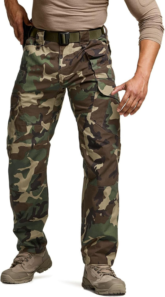 CQR Men's Tactical Pants for Outdoor Activities and Work