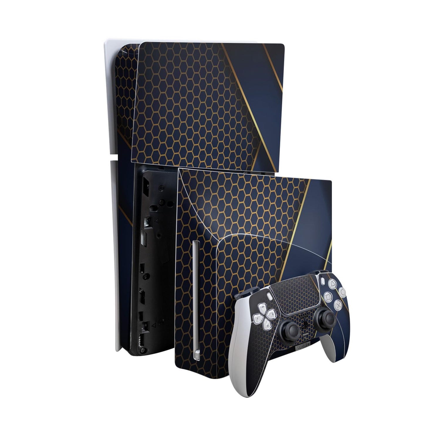 Modern Hex PS5 Skin - Premium Vinyl Wrap