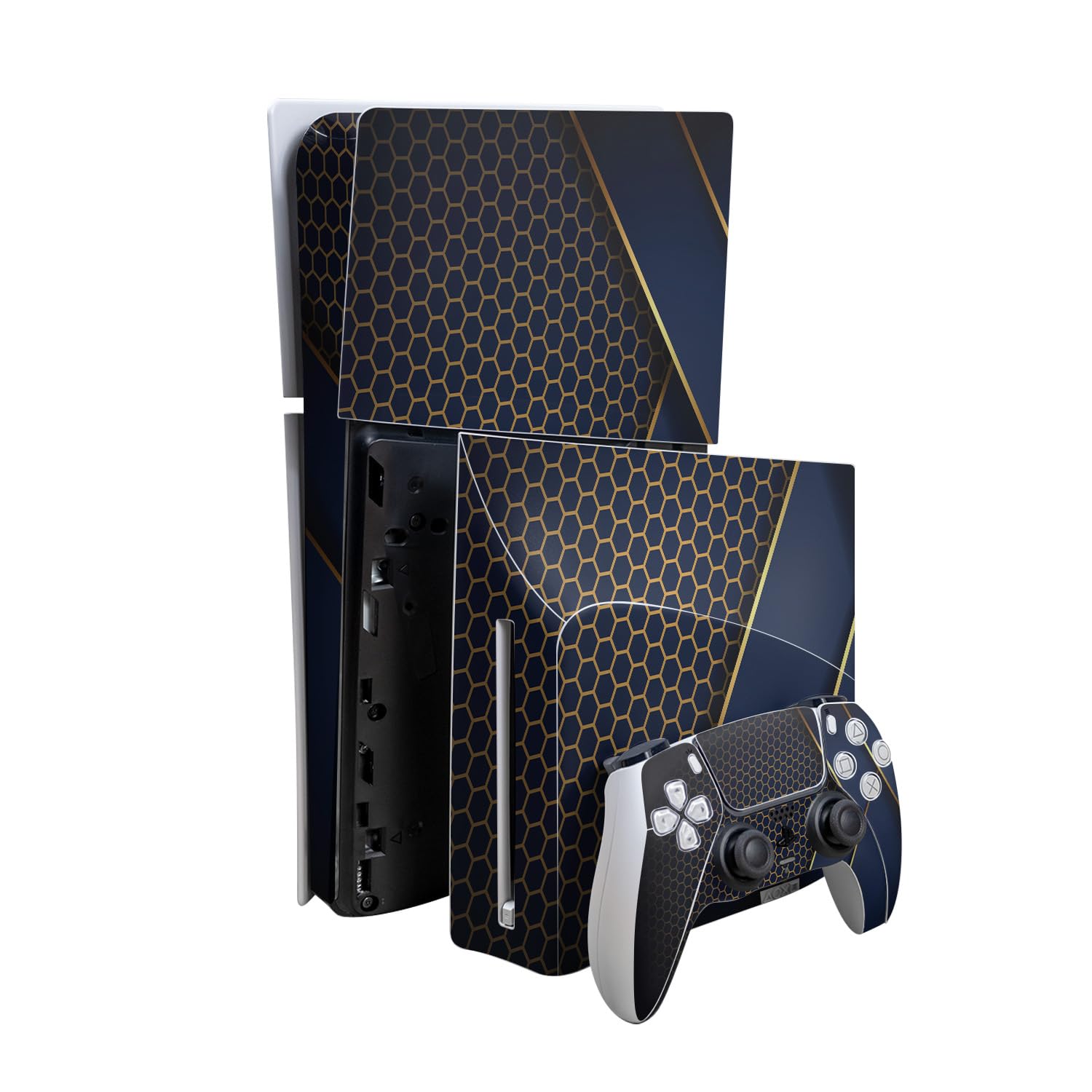 Modern Hex PS5 Skin - Premium Vinyl Wrap