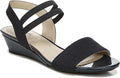 LifeStride Women's Yolo Wedge Sandal - Low Wedge Comfort