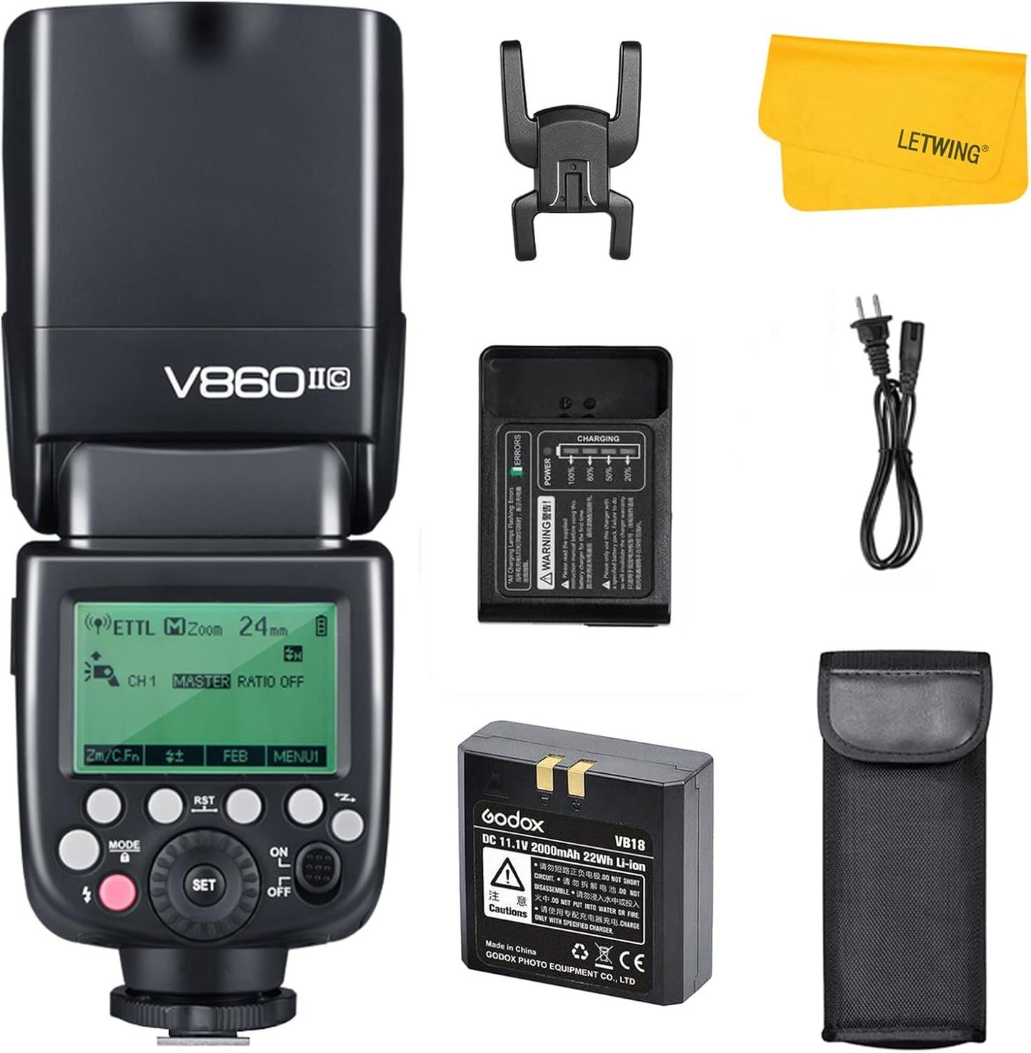 Godox V860II-C TTL Flash Speedlite for Canon Cameras Review