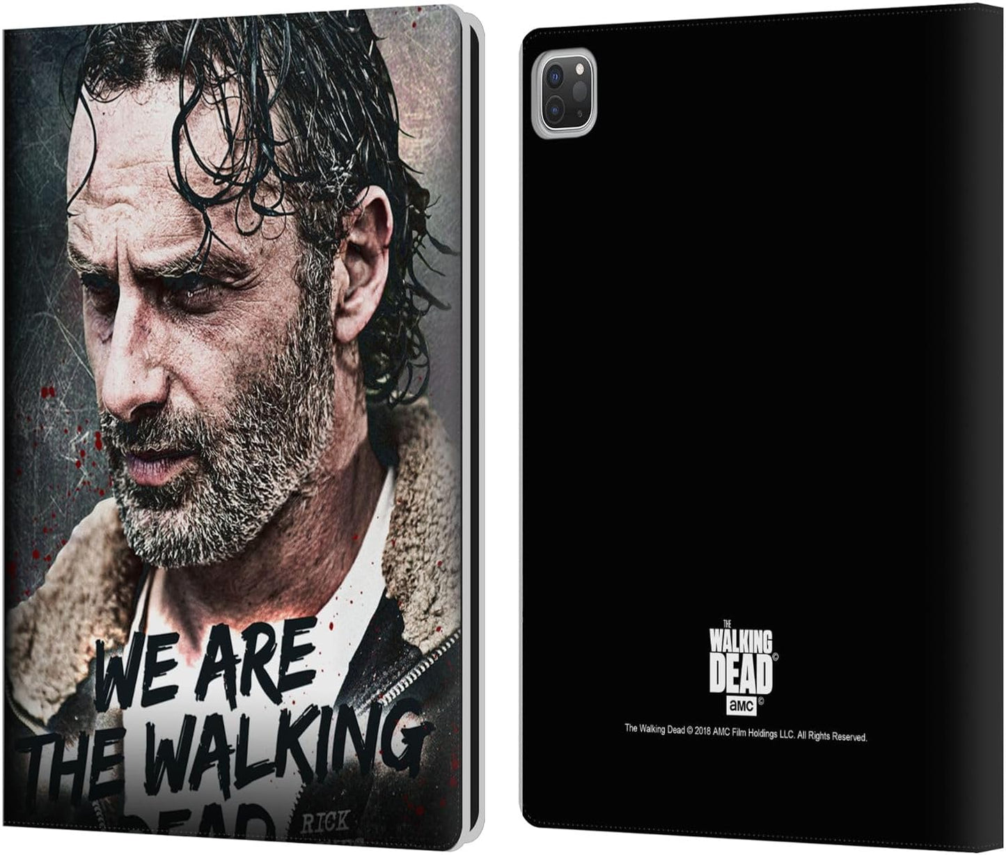 AMC The Walking Dead Quote Rick Grimes Leather Wallet Case